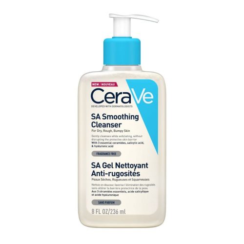 CeraVe SA Smoothing Cleanser 236ml- Visageglint Radiant Skin Elixir-Skin Renewal Essential-Skin Care